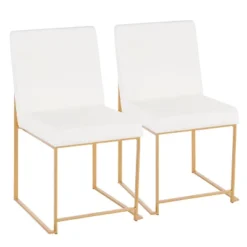 Set Of 2 High Back Fuji Contemporary Dining Chairs - LumiSource -Baxton Home Shop GUEST a3cad87a 72a2 4731 b2ca 9bd0e3fce7f4