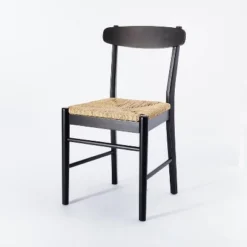 Logan Wood Dining Chair With Woven Seat - Threshold™ Designed With Studio McGee -Baxton Home Shop GUEST a48fd9e6 3c2f 437a bb66 70671f884474