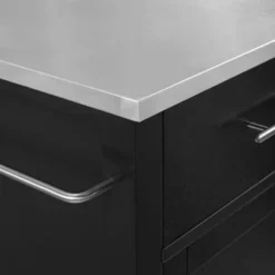 Full Savannah Stainless Steel Top Kitchen Island Cart - Crosley -Baxton Home Shop GUEST a693d13b 46ce 46ad 8a9c a2ec7da52b1d