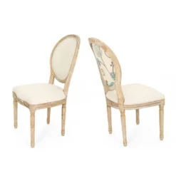 Set Of 2 Phinnaeus Farmhouse Dining Chairs - Christopher Knight Home -Baxton Home Shop GUEST a70f4363 dd80 436a 8cf3 6439d2abcc1e