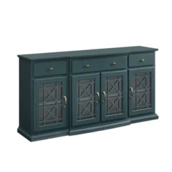 Selma Transitional 3 Tiered Ornate Fretwork Door Sideboard - Saracina Home -Baxton Home Shop GUEST a805ffd1 b690 4ffe 9d92 5dadc7236258