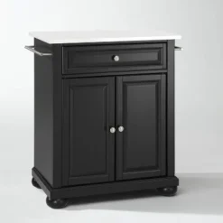 Alexandria Stone Top Portable Kitchen Island/Cart - Crosley 15 Alexandria Stone Top Portable Kitchen Island/Cart - Crosley -Baxton Home Shop GUEST a812dd4e fa68 43b2 9e6d 5e87ce3a3bc8