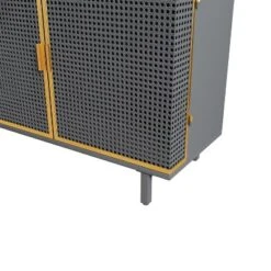 31.5" Modern Carbonized Bamboo Sideboard With 2 Drawers - ModernLuxe -Baxton Home Shop GUEST a85c354f 6023 4206 818a acafd9159070