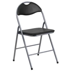 Emma And Oliver 4 Pack Black Vinyl Padded Metal Folding Chair Home Office 20 Emma And Oliver 4 Pack Black Vinyl Padded Metal Folding Chair Home Office -Baxton Home Shop GUEST a8f75701 5fe3 4b95 8268 346249133f89