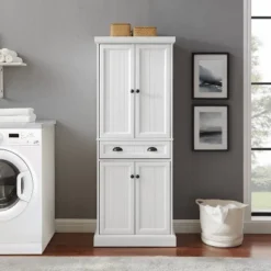 Shoreline Pantry White - Crosley -Baxton Home Shop GUEST a968be0d c721 49d4 a436 5aead605da0d