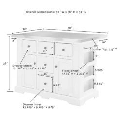 Julia Wood Top Kitchen Island - Crosley -Baxton Home Shop GUEST a99a041e c75b 448b 83b7 2378c4ceb99c