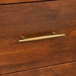 Danish Highboy Buffet Autumn Oak - Lifestorey -Baxton Home Shop GUEST ad7335d0 e3d9 46b7 af14 99f3d03870b2