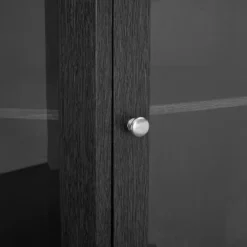 Home Source Corner Bar Unit Charcoal -Baxton Home Shop GUEST ae457a15 0c32 48fe 8f15 fa2533e73bbb