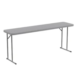 Flash Furniture 6-Foot Plastic Folding Training Table -Baxton Home Shop GUEST af156b6e 26a6 4f66 b4d2 623cf118b2f4