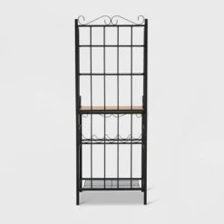 Praha Bakers Rack Black - Boraam -Baxton Home Shop GUEST af2b7e01 0922 4449 aebc 38ea22eb9015
