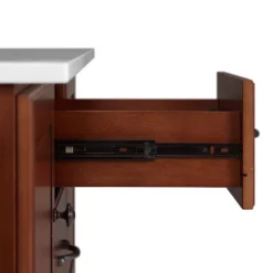 Eleanor Granite Top Kitchen Cart Mahogany - Crosley -Baxton Home Shop GUEST b3d9d441 b5c4 41a8 b85e cc44723eecb3