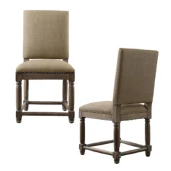Set Of 2 Wells Dining Chair -Baxton Home Shop GUEST b502a66a d20d 4ae2 9209 37fc31f65ce3