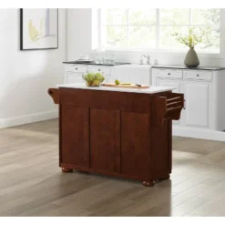 Eleanor Granite Top Kitchen Island Mahogany - Crosley -Baxton Home Shop GUEST b6559ab1 eb42 4780 8a25 403ce4a8b2c9