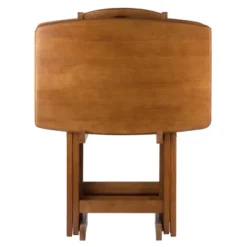 5pc Dylan Oversize Snack Table Set Teak Brown - Winsome -Baxton Home Shop GUEST b7d1db40 b45d 44d4 b796 2b371bb8f654