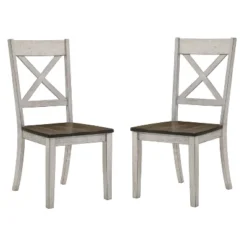 2pk Calton X Shaped Back Dining Chairs - HOMES: Inside + Out 11 2pk Calton X Shaped Back Dining Chairs - HOMES: Inside + Out -Baxton Home Shop GUEST b8b227e4 65c5 443b a72e 6168dd71c32b