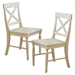 Set Of 2 Rovie Acacia Wood Dining Chair - Christopher Knight Home -Baxton Home Shop GUEST b91833d8 b4e5 45fc 8fae d010da253754