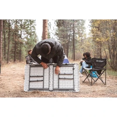 Stansport Folding Camping Table With Adjustable Height 48" X 24" 10 Stansport Folding Camping Table With Adjustable Height 48" X 24" - Image 8