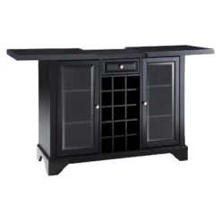 LaFayette Sliding Top Bar Cabinet - Black - Crosley -Baxton Home Shop GUEST ba07072d be60 4ace 84f2 2611590b9a7f