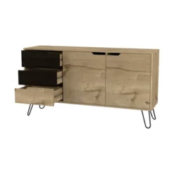 Aster 2 Door Sideboard Cabinet Light Wood - RST Brands -Baxton Home Shop GUEST ba97aea6 224a 48d3 adc4 1e634c14701d