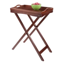 Devon Butler Table With Serving Tray Wood/Walnut - Winsome 24 Devon Butler Table With Serving Tray Wood/Walnut - Winsome -Baxton Home Shop GUEST bbde463e 42e7 47db 9cb9 5016f3f058f1
