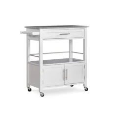 Cameron Kitchen Cart With Granite Top - Linon -Baxton Home Shop GUEST bc7d8cb1 eec8 4743 87cb 4e43277fc817