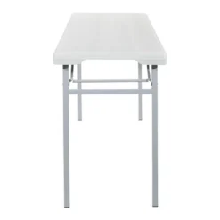 Resin Training Multi Purpose Table Light Gray - OSP Home Furnishings -Baxton Home Shop GUEST bc80f25d 7f3b 4d23 b6be 375b690eaa9e
