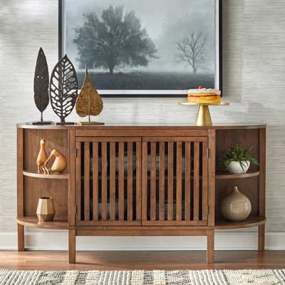 Mons Buffet Walnut - Lifestorey 3 Mons Buffet Walnut - Lifestorey