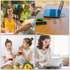 Unique Bargains Bed Sofa 24 X 16.1 X 10.6-inch Portable Foldable Laptop Table Working Desks With 1Pc Tote Bag -Baxton Home Shop GUEST be867578 0709 43b4 8cf7 c465bcb7da61