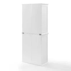 Bartlett Tall Storage Pantry With 2 Stackable Pantries White - Crosley -Baxton Home Shop GUEST bf566f46 06cf 4f18 b80f 4bdc80a0df6c