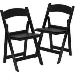 Flash Furniture Hercules™ Folding Chair - Resin– 2 Pack 1000LB Weight Capacity Event Chair -Baxton Home Shop GUEST c02f5cbb 97ad 4894 8f36 8d8c134b9d74