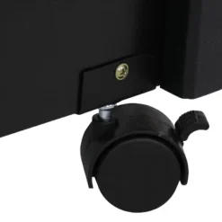 Sunnydaze Decor Sunnydaze MDF Indoor Farmhouse Style Kitchen Island Cart With Drawers And Shelves - 34.25" H - Black -Baxton Home Shop GUEST c0dde296 fd4a 45b1 8332 80dd1408ac15