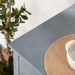 HOMCOM Sideboard Buffet Cabinet With Storage Drawers Adjustable Shelves Countertop Dining Room Cabinet Kitchen Buffet Living Room Furniture Gray -Baxton Home Shop GUEST c1bd0719 b8a8 483b 9183 61d536c3a153