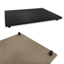 Cart System With Wheels 4 Tier Black - Atlantic -Baxton Home Shop GUEST c23f604f c718 4a6a 902c 254f34bc23bf