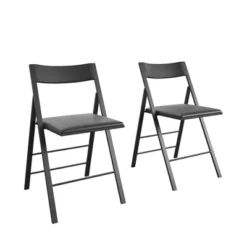 Cosco 2pk Modern Slim Line Vinyl Padded Folding Chairs 22 Cosco 2pk Modern Slim Line Vinyl Padded Folding Chairs -Baxton Home Shop GUEST c345afe8 1664 4756 b49d cdaf3d3622df