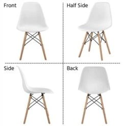 Yaheetech Modern Dining Chairs With Natural Beech Wood Set Of 4 -Baxton Home Shop GUEST c51831df 2159 4ae8 87c7 7d0e6caa5fe3
