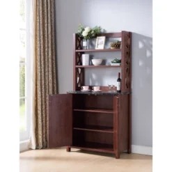 Doria Baker Rack Red Brown - MiBasics 9 Doria Baker Rack Red Brown - MiBasics -Baxton Home Shop GUEST c52a70ba 1f5e 453e a2c5 5e81fe16608c