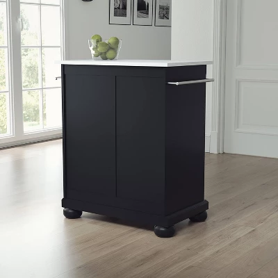 Alexandria Stone Top Portable Kitchen Island/Cart - Crosley 5 Alexandria Stone Top Portable Kitchen Island/Cart - Crosley - Image 3