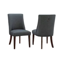 Set Of 2 Axbridge Side Chairs - Powell -Baxton Home Shop GUEST c6425b17 306c 4be2 8ef1 539b80442b70