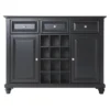 Crosley Cambridge Buffet Server / Sideboard Cabinet With Wine Storage -Baxton Home Shop GUEST c887e333 7469 4e5e 9c43 efad2ab2e1e3