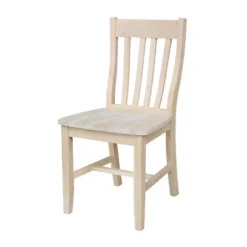 Set Of 2 Cafe Chairs - International Concepts -Baxton Home Shop GUEST ca4bb3ea 4da9 4194 8cfb 66f602a07203