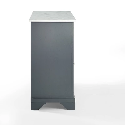 Avery Kitchen Island Gray - Crosley 8 Avery Kitchen Island Gray - Crosley - Image 6