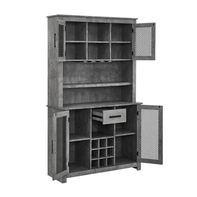 Tall Cabinet With Mesh Doors - Jill Zarin 14 Tall Cabinet With Mesh Doors - Jill Zarin - Image 12