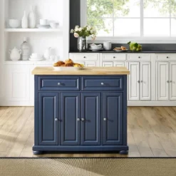 Madison Kitchen Island Navy - Crosley -Baxton Home Shop GUEST cbb101c1 4782 4e54 a520 304c5409eff6