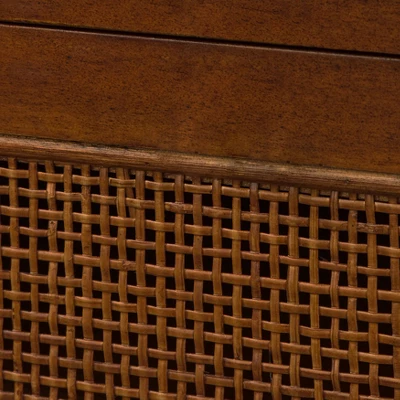 Allen Mid-Century Modern Buffet Walnut - Angelo:HOME 4 Allen Mid-Century Modern Buffet Walnut - Angelo:HOME - Image 2