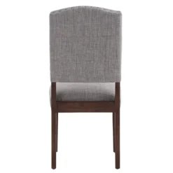 Set Of 2 Iverson Nailhead Trim Brown Finish Linen Side Chairs - Inspire Q 14 Set Of 2 Iverson Nailhead Trim Brown Finish Linen Side Chairs - Inspire Q -Baxton Home Shop GUEST cd0c1e25 a4d3 4554 a667 3aa25c3fada4