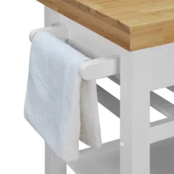 Denver Kitchen Cart White - ClickDecor -Baxton Home Shop GUEST cf0653b2 d010 4c75 b5d0 b9f823b0fec1