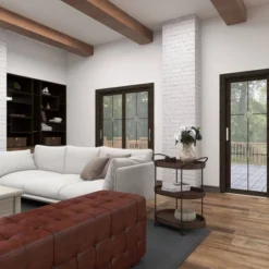 Wood 3 Tier Oval Tray Cart Brown - Olivia & May -Baxton Home Shop GUEST d0373797 5a39 4d10 a86c f3b211be8aa1