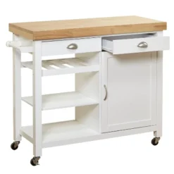 Martha Kitchen Cart - Buylateral -Baxton Home Shop GUEST d0d803f5 83b5 4c35 be7f 3cd6ecce7403