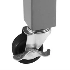 Savannah Stainless Steel Top Compact Kitchen Island Cart Gray - Crosley -Baxton Home Shop GUEST d2aba690 a8bd 4f33 a3e7 ab167533895f