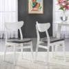 Set Of 2 Tania Dining Chairs White - Buylateral 1 Set Of 2 Tania Dining Chairs White - Buylateral -Baxton Home Shop GUEST d35bed80 d080 4000 9203 d989e7455812